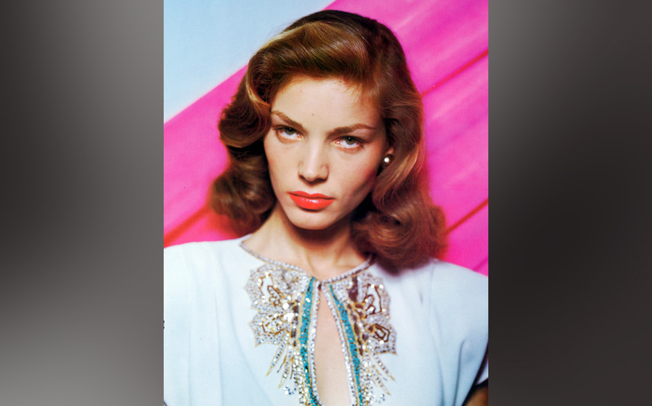 Werbefoto von Lauren Bacall