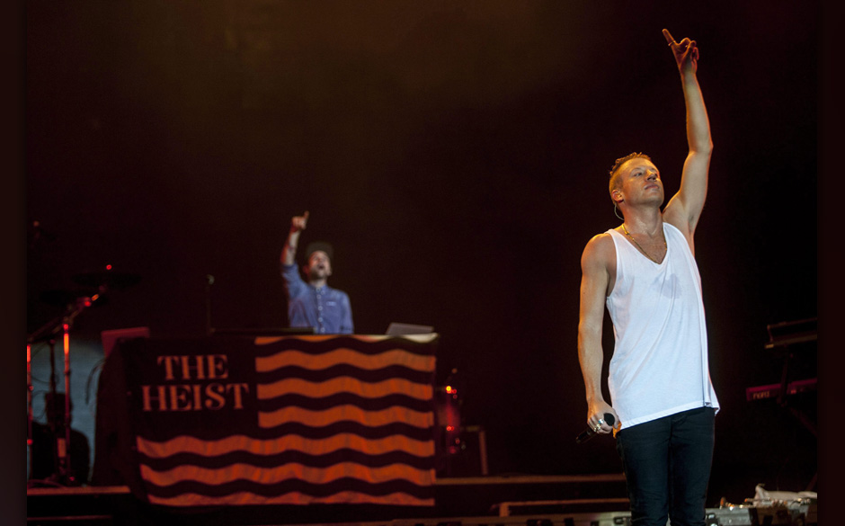 Macklemore (R) und Ryan Lewis (L)
