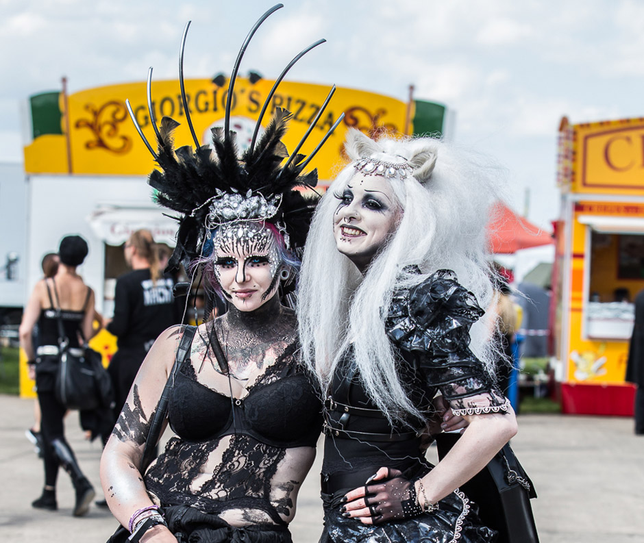 Fans und Atmo live, M'era Luna Festival 2014