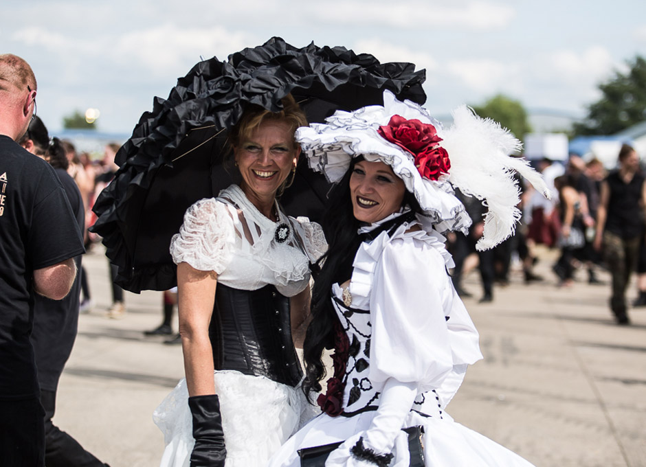 Fans und Atmo live, M'era Luna Festival 2014
