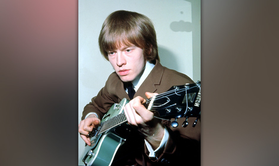 Portrait of Rolling Stones guitarist Brian Jones photographed in the mid 1960's.;  (Photo by King Collection/Photoshot/Getty 