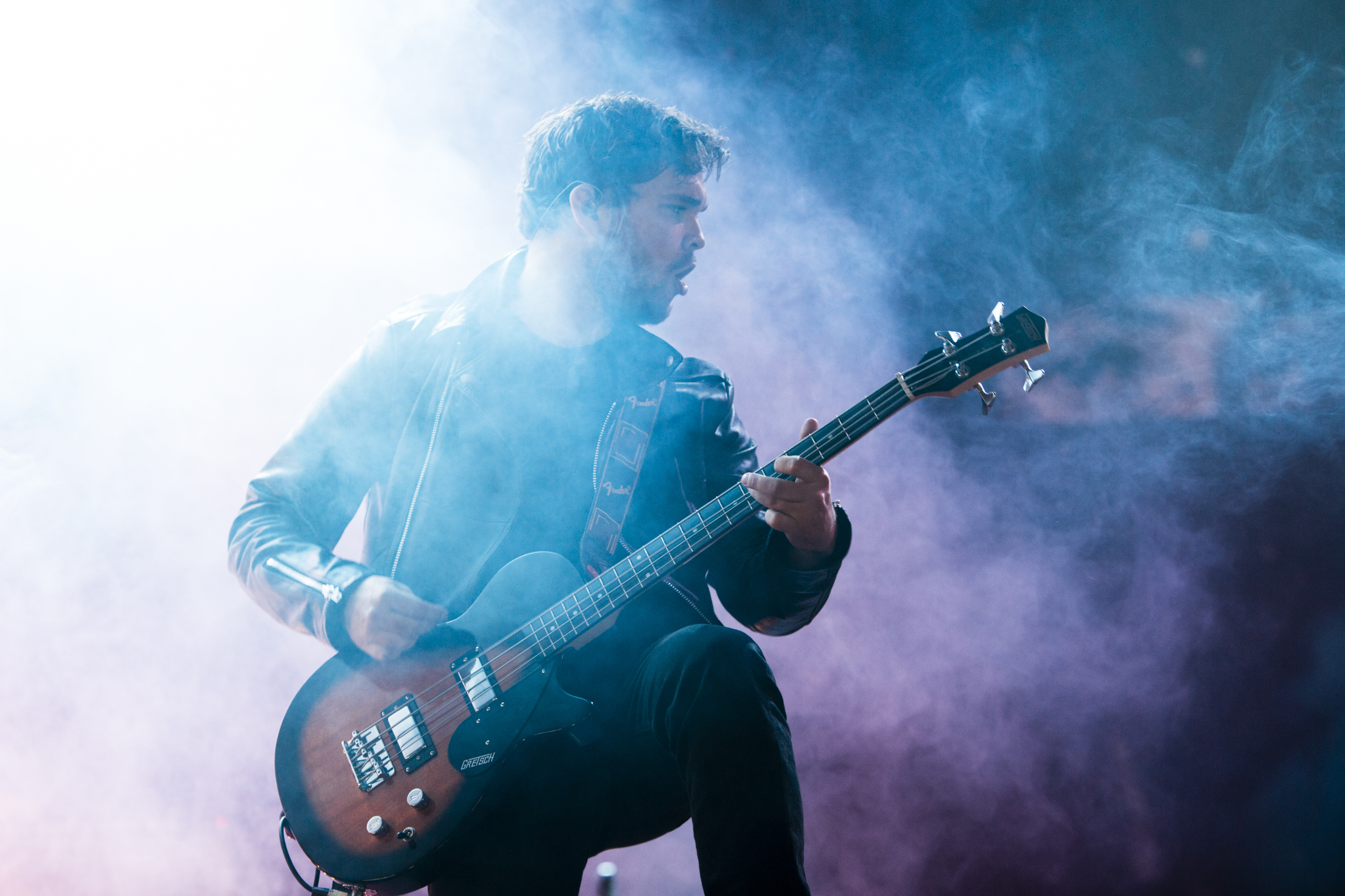 Sänger und Bassist Mike Keer von Royal Blood