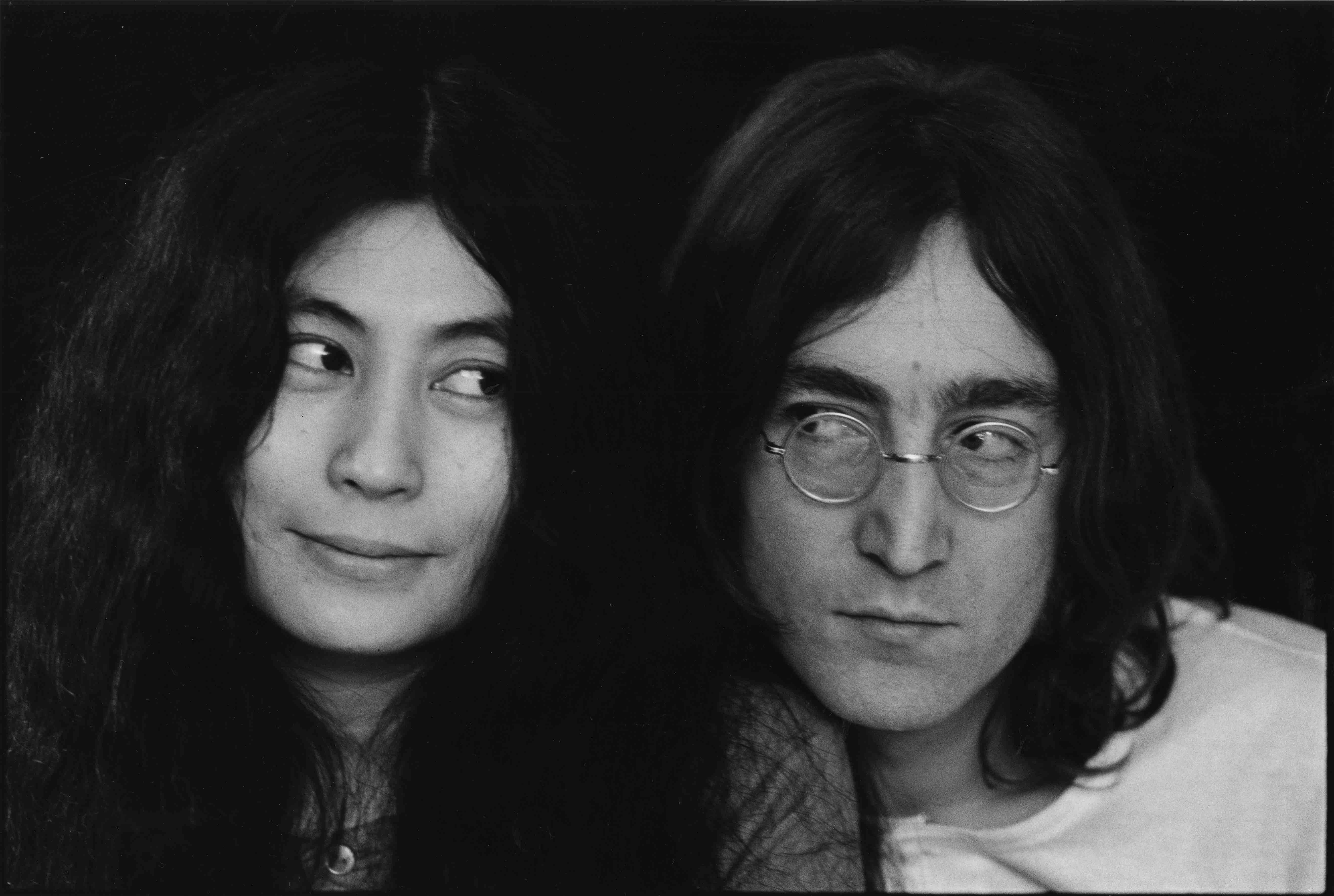 John Lennon (1940 - 1980) und Yoko Ono