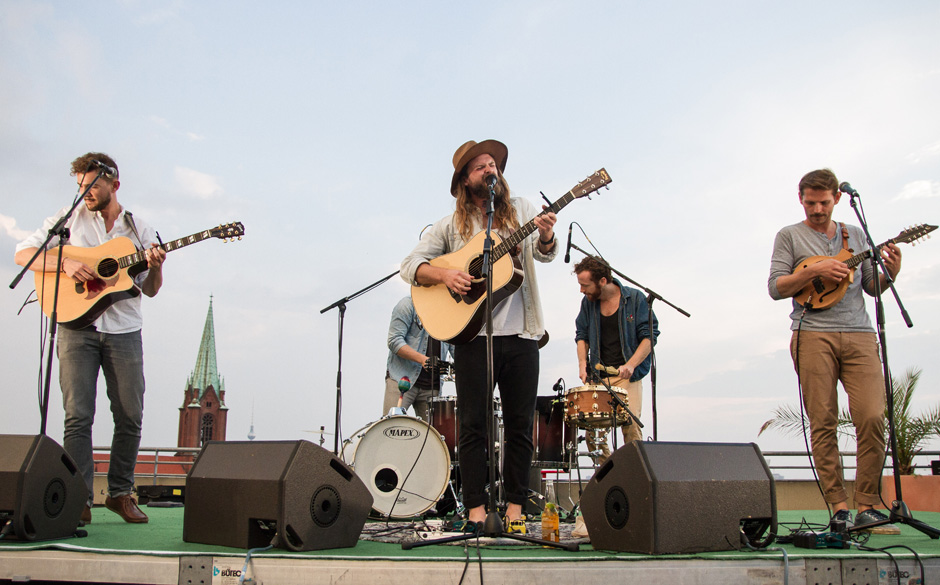 Mighty Oaks, Auf den Dächern Festival 2014