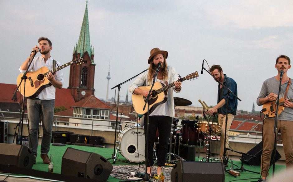 Mighty Oaks, Auf den Dächern Festival 2014