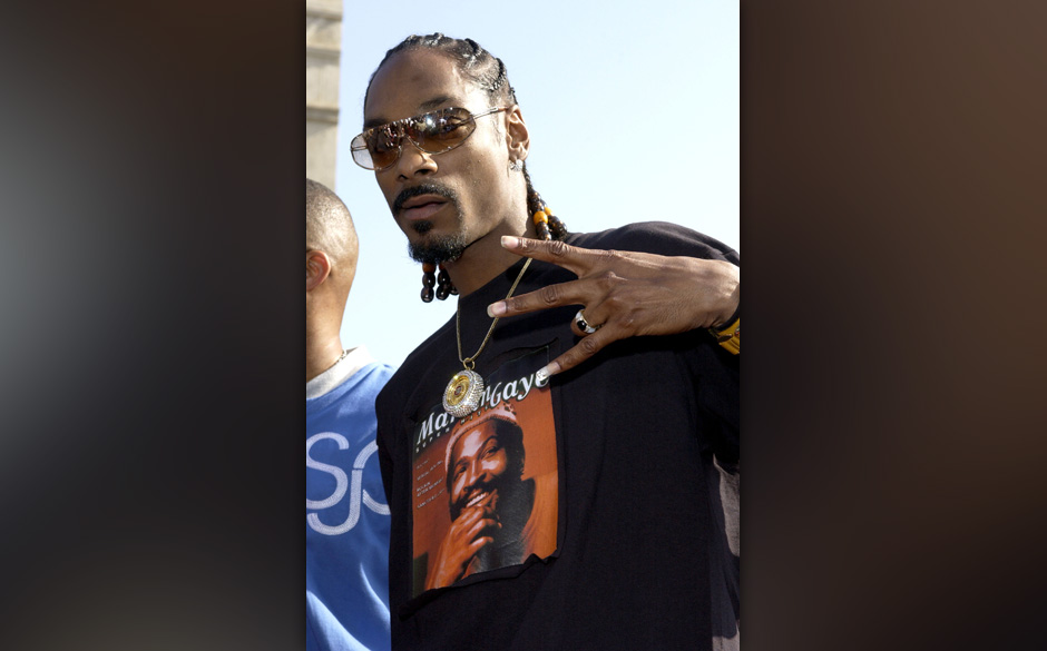 Snoop Dogg wearing Dior Cossack sunglasses. during Safilo at the 3rd Annual BET Awards in Los Angeles, California. (Photo ...