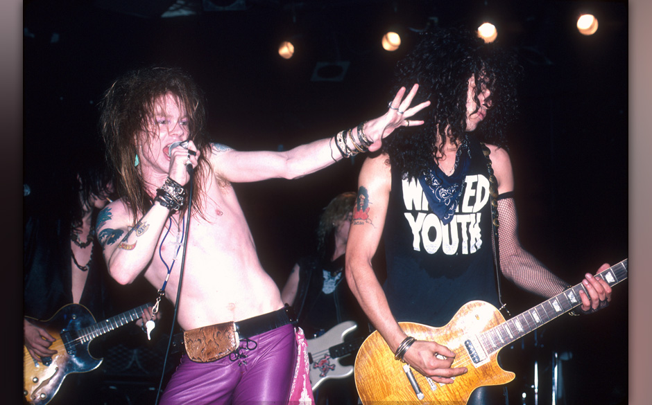 Guns N’ Roses haben weltweit knapp hundert Millionen Alben verkauft.