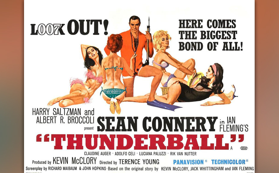 11. Tom Jones: "Thunderball". "He Always Runs, While Others Walk" – der erste und bis heute einzige Bond-Song, bei dem ...