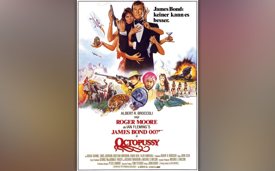 13. Rita Coolidge: "All Time High". Für "Octopussy" 1983 komponierte John Barry erstmals einen Schlager, man meint, hier ...