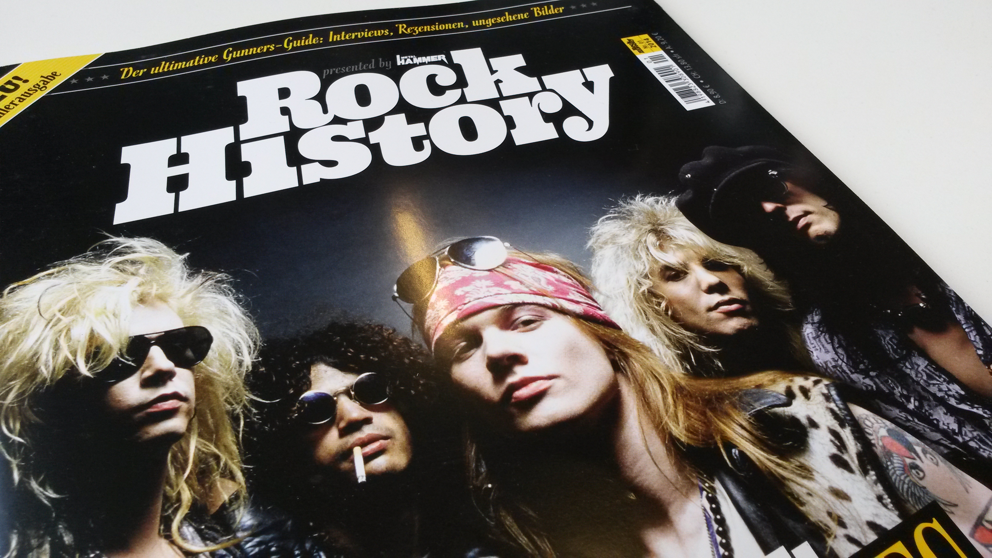 Guns N’ Roses-Sonderheft ROCK HISTORY presented by METAL HAMMER