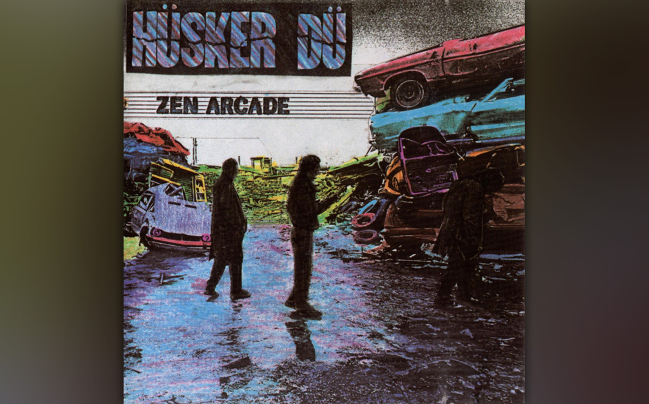 Hüsker Dü – „Zen Arcade“ (SST, 1984)
Bisher hatten sie sich vor allem auf Krach verstanden und auf Provokationen w...