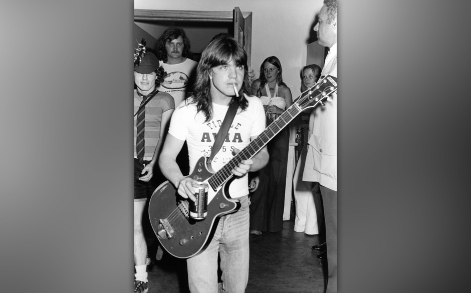 Photo of AC/DC and Malcolm YOUNG and Angus YOUNG