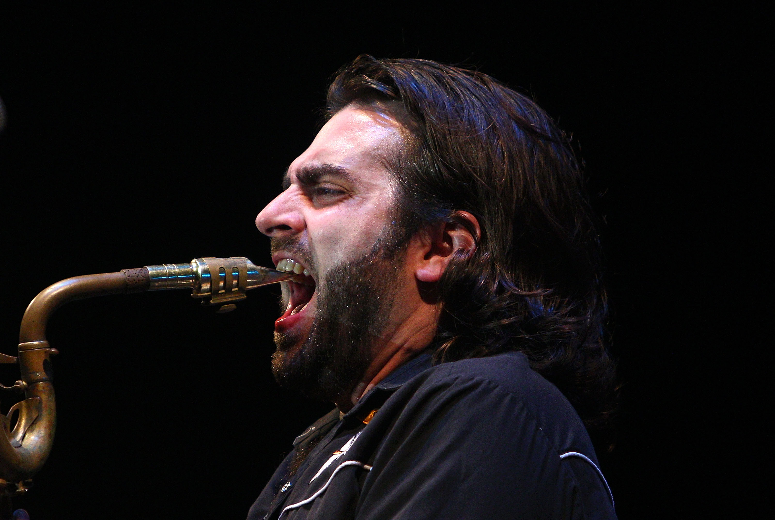 SYDNEY, AUSTRALIA - JANUARY 05:  The Budos Band perform on stage on opening day of the Sydney Festival January 5, 2013 in ...