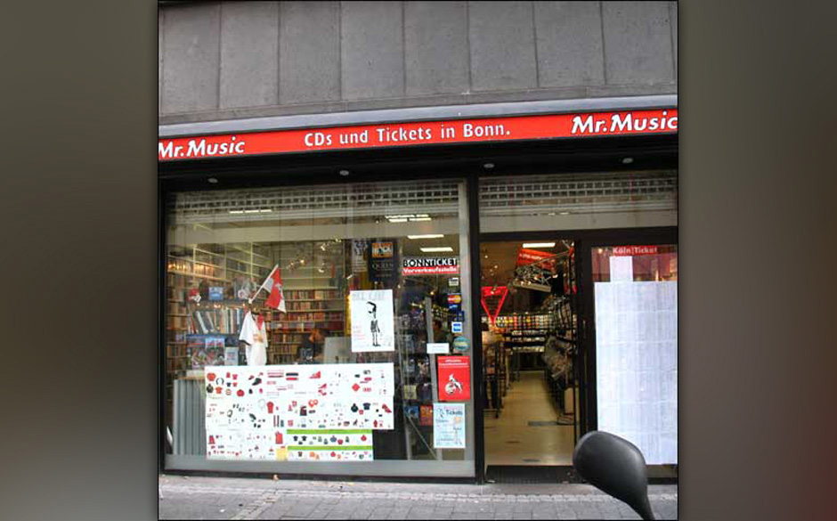 Unser Plattenladen der Woche ist dieses Mal:
MR. MUSIC
Maximilianstr. 24, 53111 Bonn