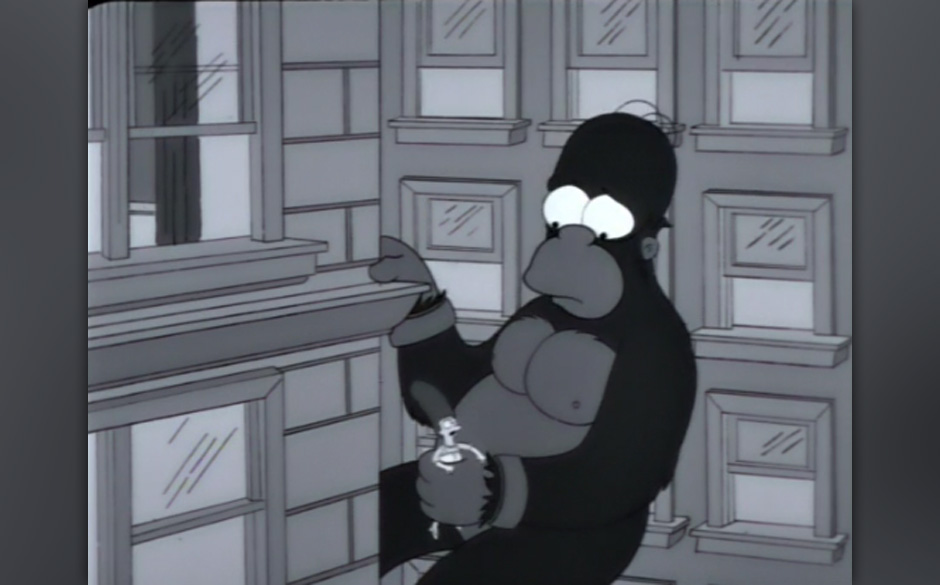 ...um sich dann an eine subtile King-Kong-Hommage zu wagen. Legendärer Dialog in der Folge: Carl: “I heard we’re goin...