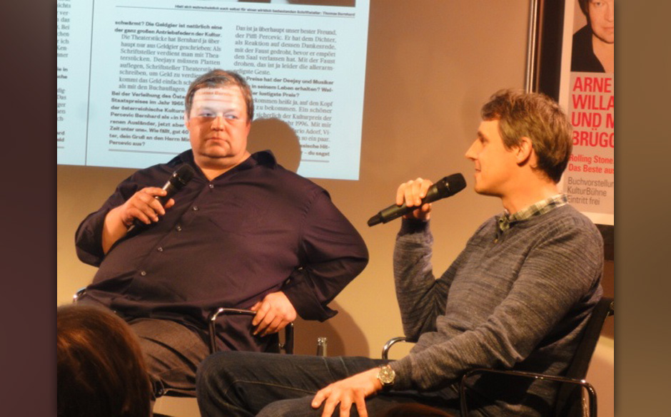 Arne Willander und Maik Brüggemeyer haben den Jubiläums-Band im Kulturkaufhaus Dussmann in Berlin vorgestellt...