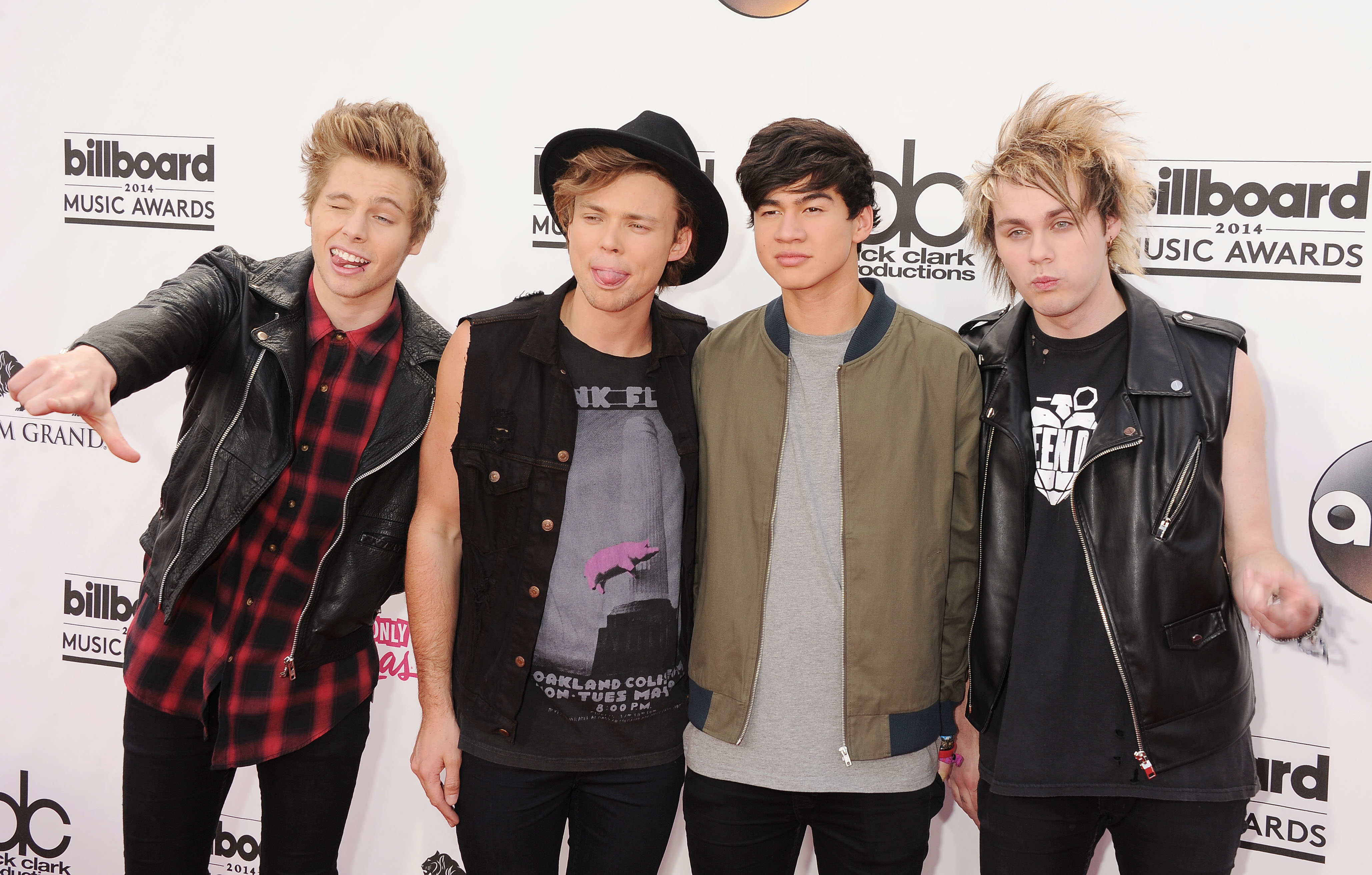 Newcomer des Jahres sind die vier jungen Musiker von 5 Seconds Of Summer.