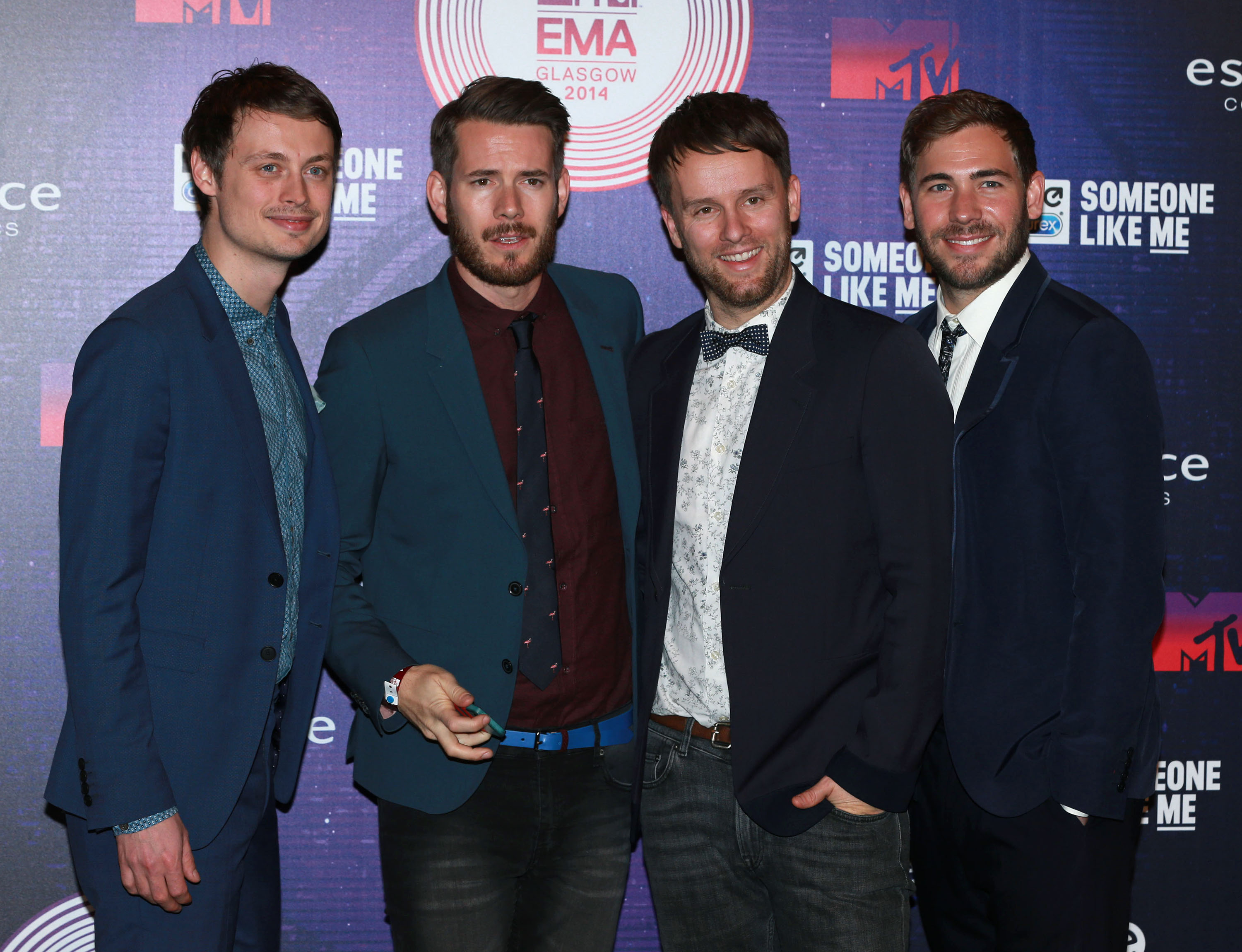 Revolverheld wurden von MTV als bester deutscher Act geehrt.