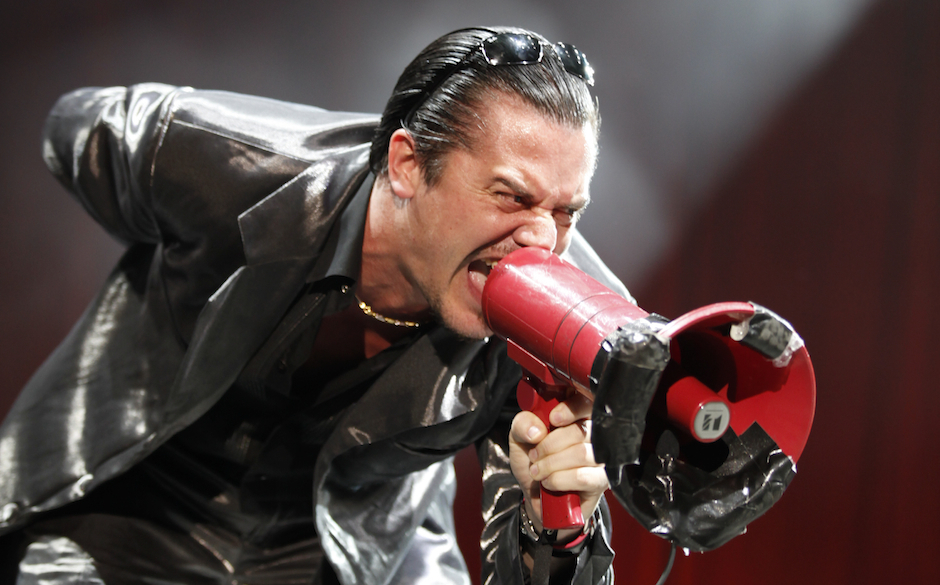 SYDNEY, AUSTRALIA - FEBRUARY 21:  Mike Patton of Faith No More performs on stage at the Sydney leg of the Soundwave Festiv...