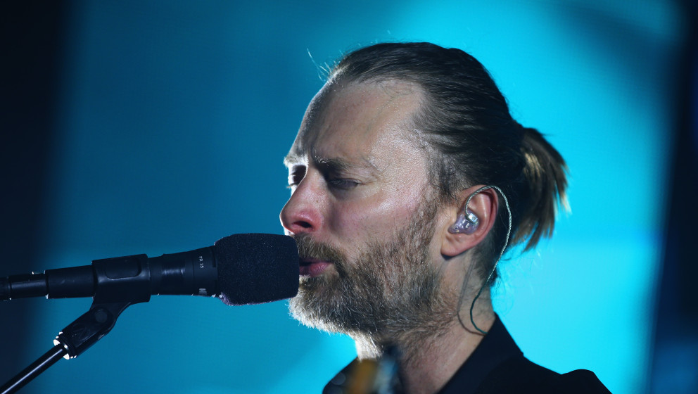 AUCKLAND, NEW ZEALAND - NOVEMBER 06:  Thom Yorke of Radiohead performs at Vector Arena on November 6, 2012 in Auckland, New Z