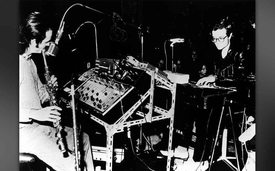 Event: 
Artist: Kraftwerk.
Photographer: Gems.
Agency: Redferns.
Copyright Holder: Gems/Redferns.