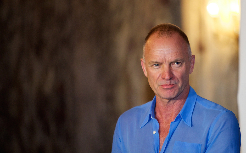 CHICAGO, IL - MAY 27:  Singer/Songwriter, Instrumentalist, and Composer of "The Last Ship" Sting attends the "The Last Shi...