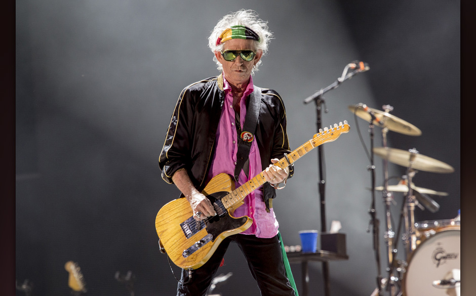 Keith Richards wird immer älter