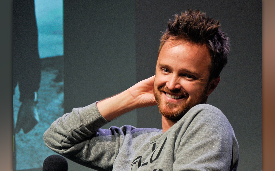NEW YORK, NY - JULY 29:  Aaron Paul attends Apple Store Soho Presents: Meet The Filmmakers - "Breaking Bad" at Apple Store...