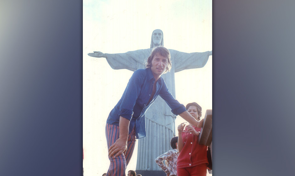Udo Jürgens, Urlaub, Rio de Janeiro/Brasilien/Südamerika, 01.08.1971, Christusstatue, Cocovardo, Sänger, Promis, Prominent