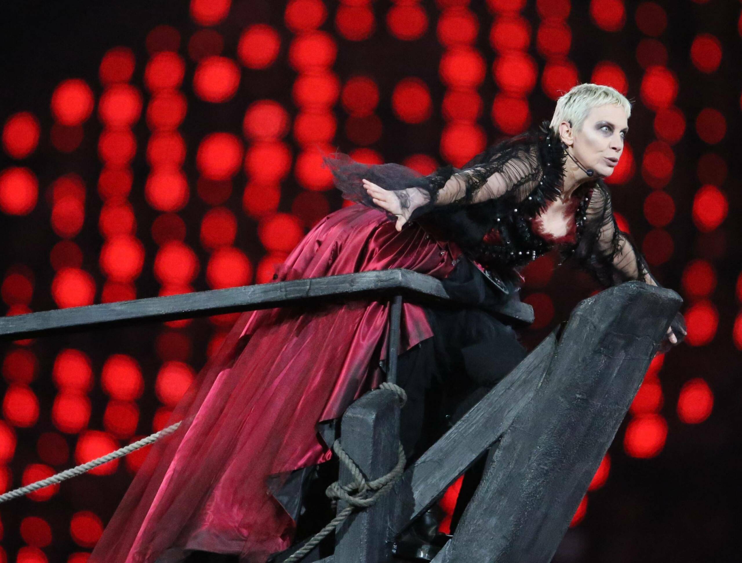 Der ganz große Auftritt für Lennox, bei der Abschlussfeier der Olympischen Spiele 2012 im Olympia Stadion in London am S...