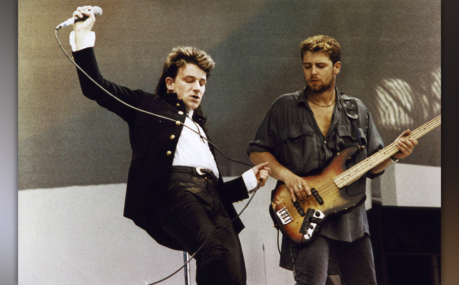 EVENT:  
ARTIST: U2.
PHTOGRAPHER: Peter Still.
AGENCY: Redferns.
COPYRIGHT: photographer/Agency.