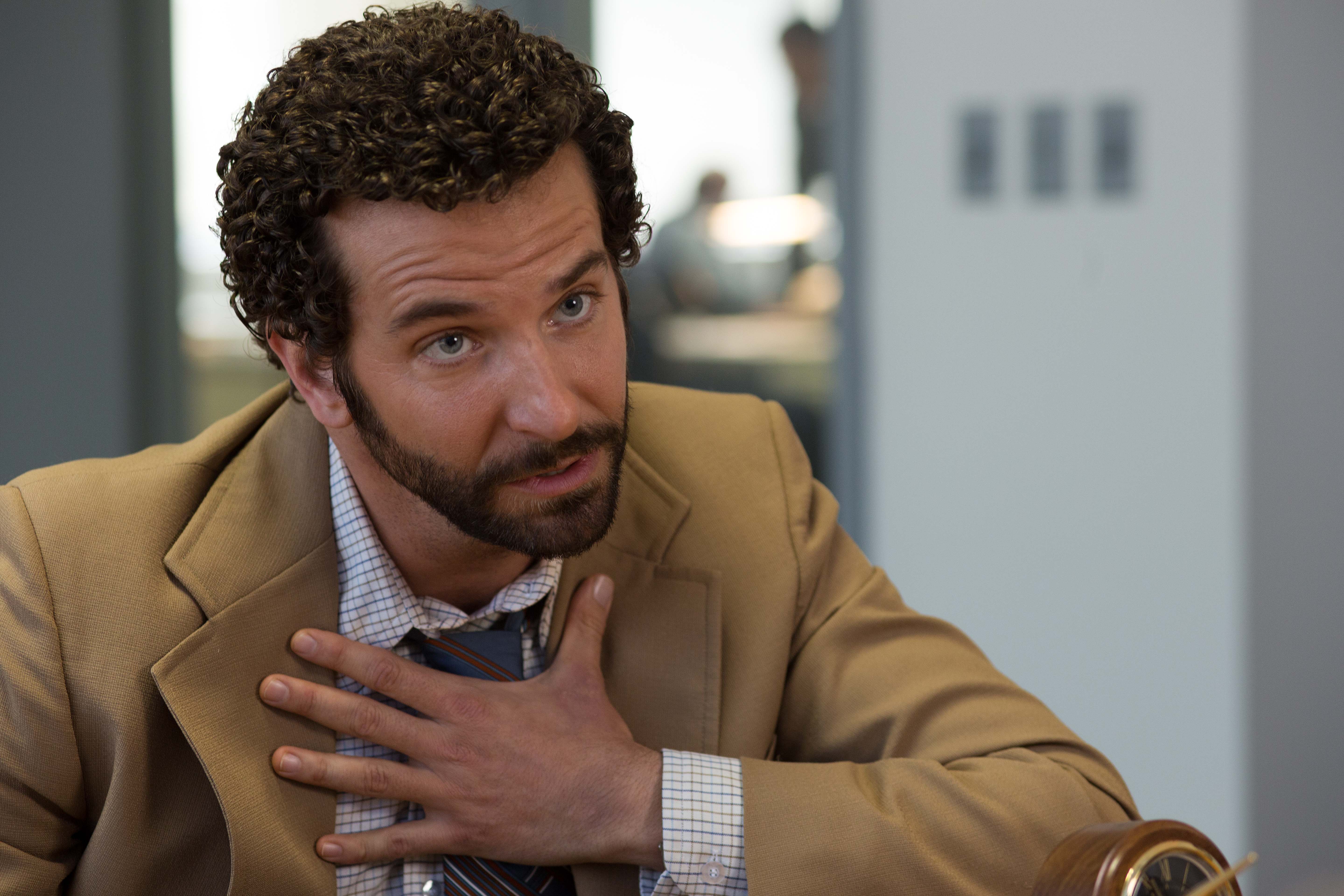 Bradley Cooper stars as Richie Dimaso in Columbia Pictures' AMERICAN HUSTLE.