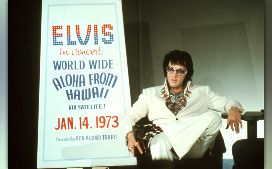 Pressekonferenz: Las Vegas Hilton Hotel, 'Aloha from Hawaii'-Konzertreihe, 1972