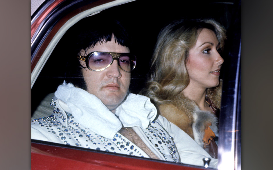 1976, mit Freundin Linda Thompson