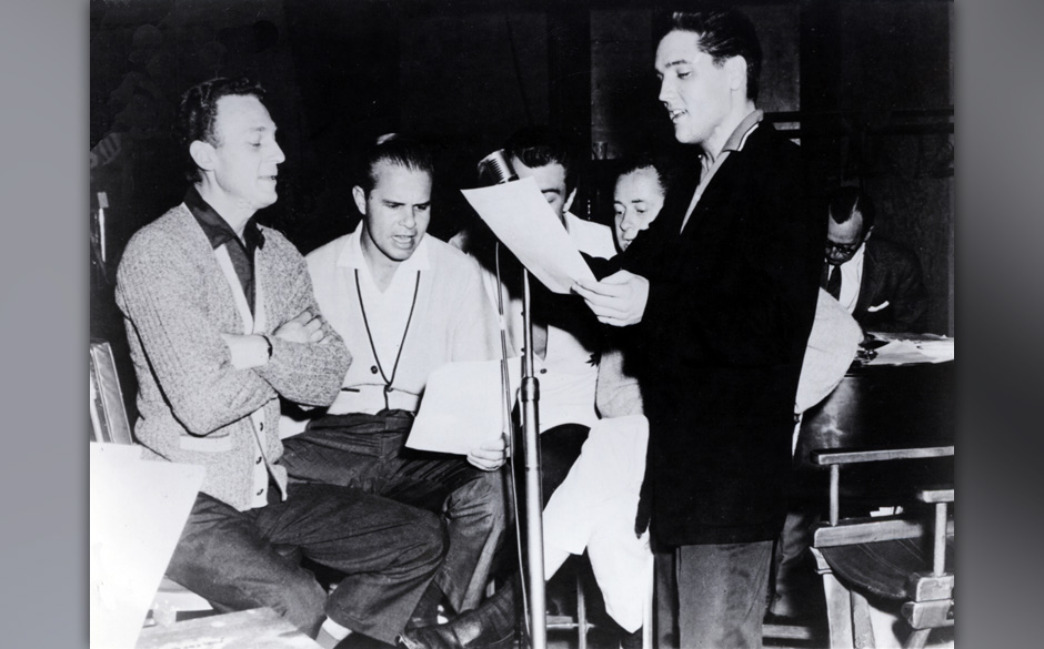 Photo of JORDANAIRES and Elvis PRESLEY