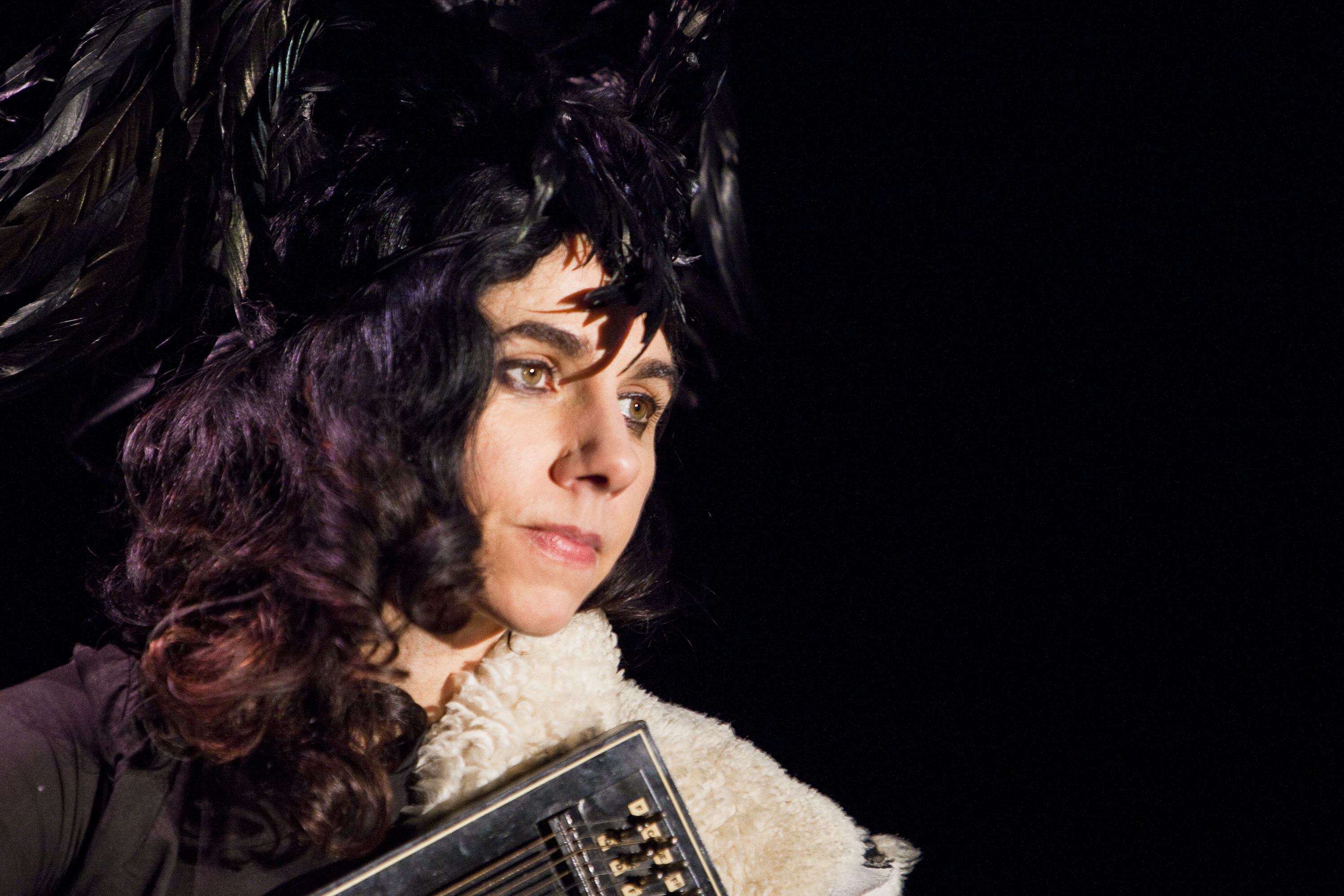 LONDON, ENGLAND - FEBRUARY 27:  PJ Harvey performs at the Troxy on February 27, 2011 in London, England.  (Photo by Marc B...