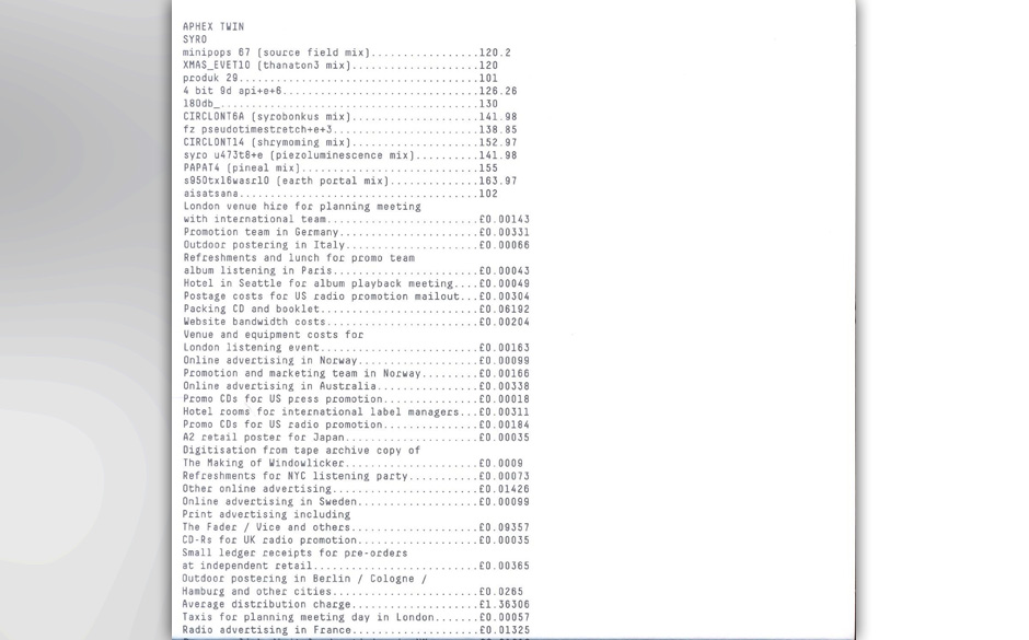 17. Aphex Twin - "Syro"