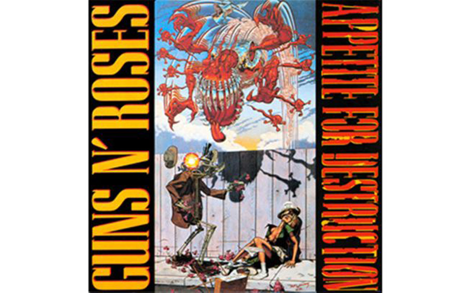 Guns N' Roses, 'Appetite for Destruction' (1987).

Der Titel stammt von einem Gemälde von Robert Williams': Ein Roboter v...