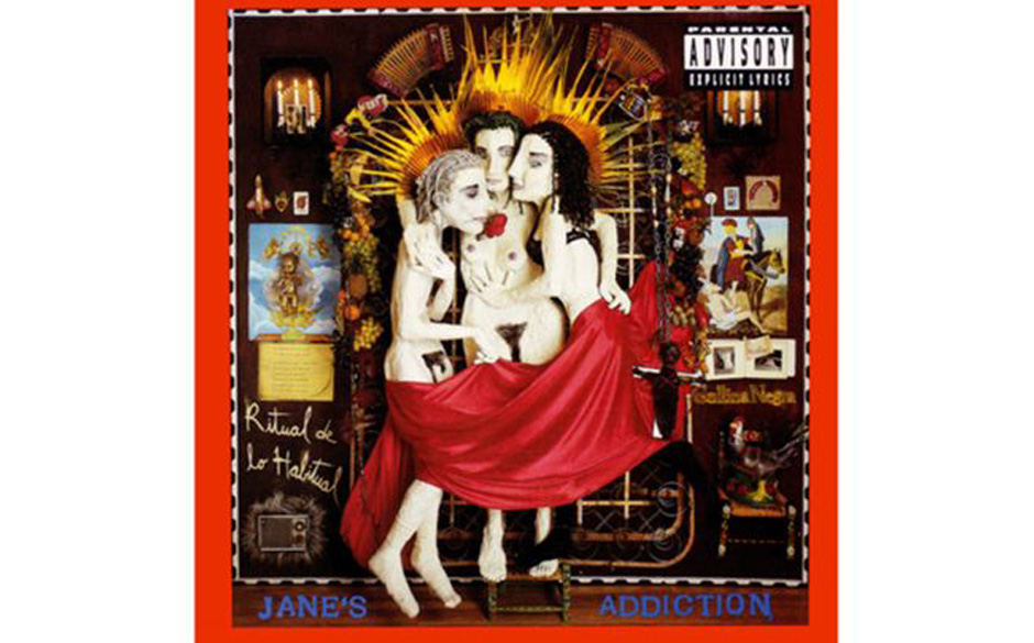 Jane's Addiction, 'Ritual de lo Habitual' (1990).

Die Zeichnung von diesem Dreier stammt von Sänger Perry Farrell, er si...