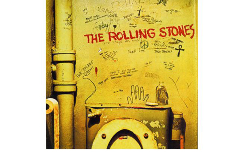 The Rolling Stones, 'Beggars Banquet' (1968).

Toiletten-Fotos waren 1968 ein No-Go. In den USA entschied sich die Platten...