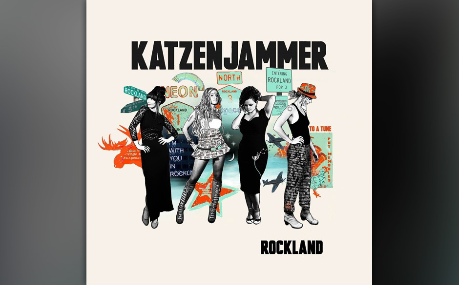 ...Katzenjammer belegen mit "Rockland" die Fünf...
