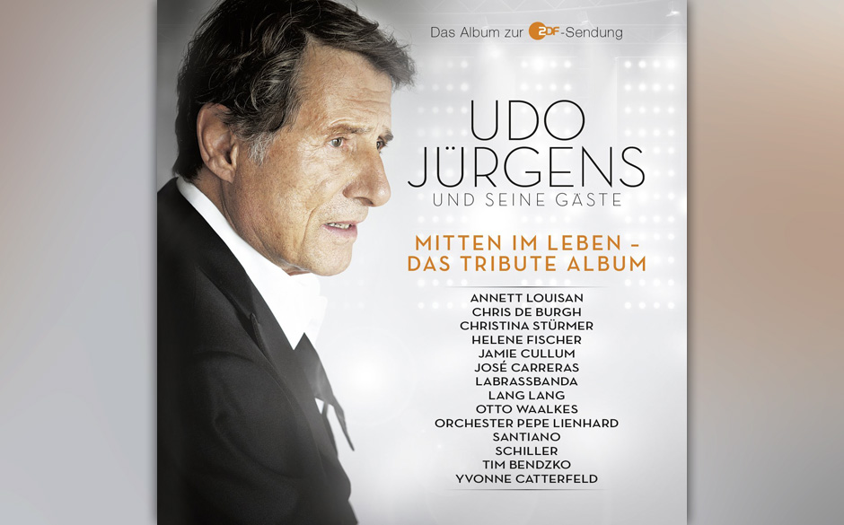 ...das Interesse an Udo Jürgens bleibt ungebrochen: "Mitten im Leben - Das Tributealbum" schafft Bronze...