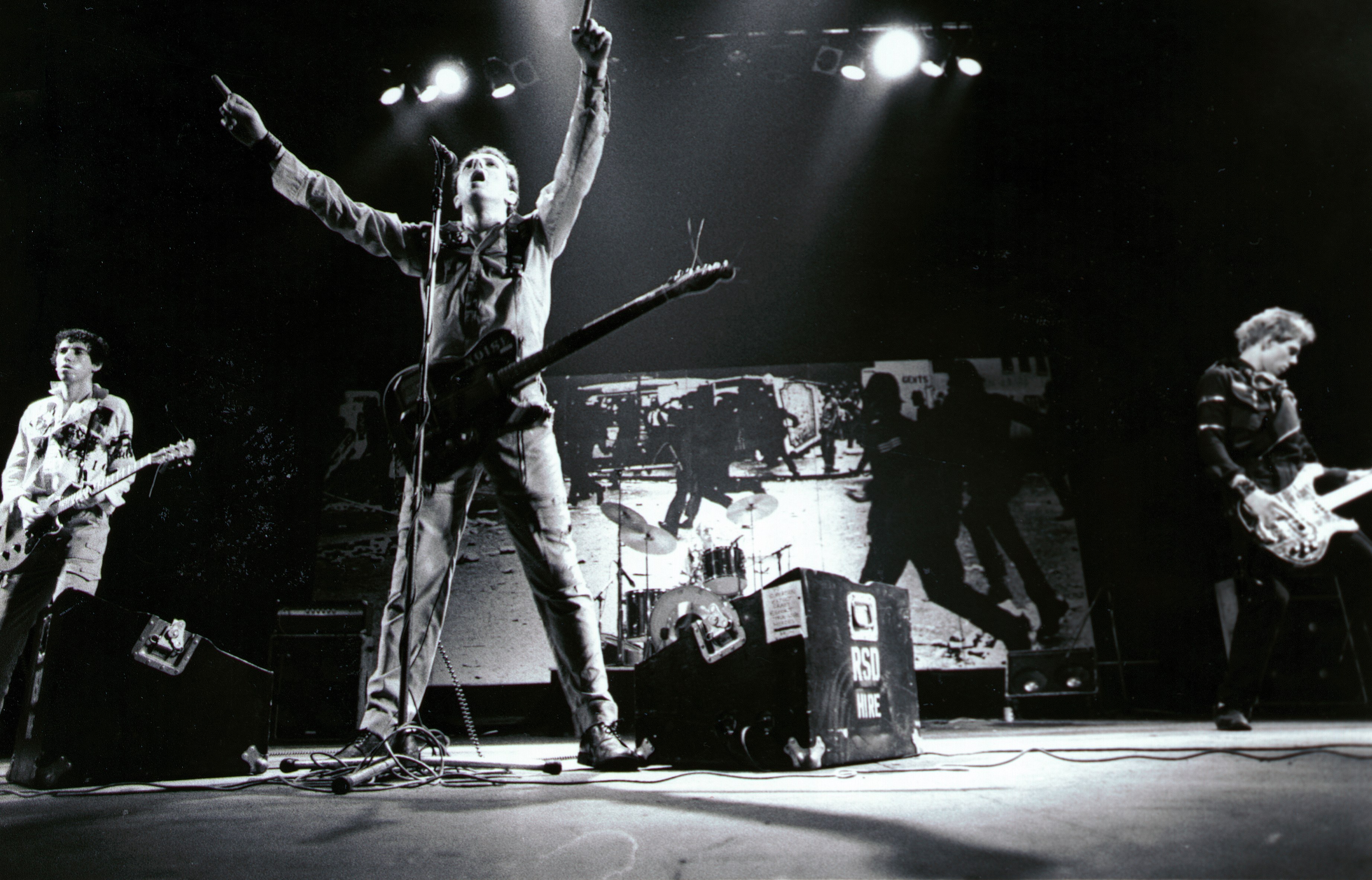 The Clash auf der Bühne