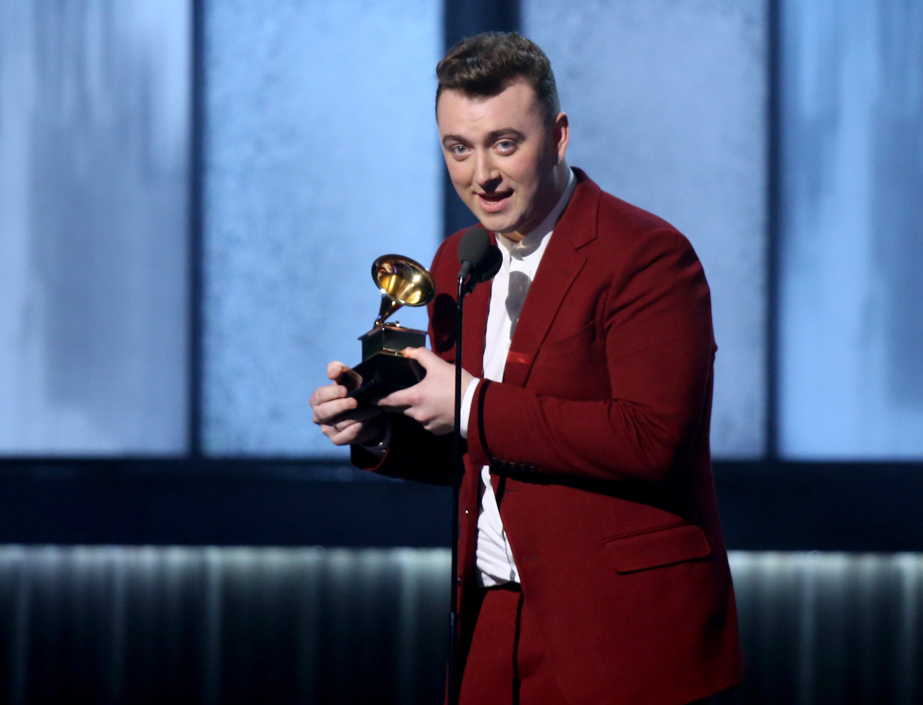 Sam Smith war der große Gewinner des Abends. Er gewann in vier Kategorien: Best New Artist, Best Pop Vocal Album für "In...