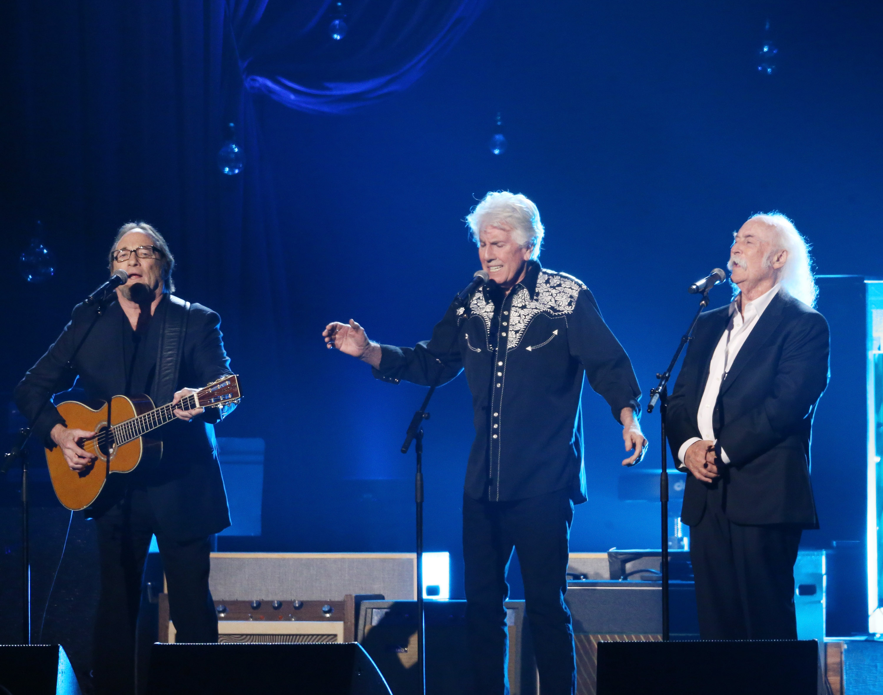 Stephen Stills, Graham Nash und David Crosby
