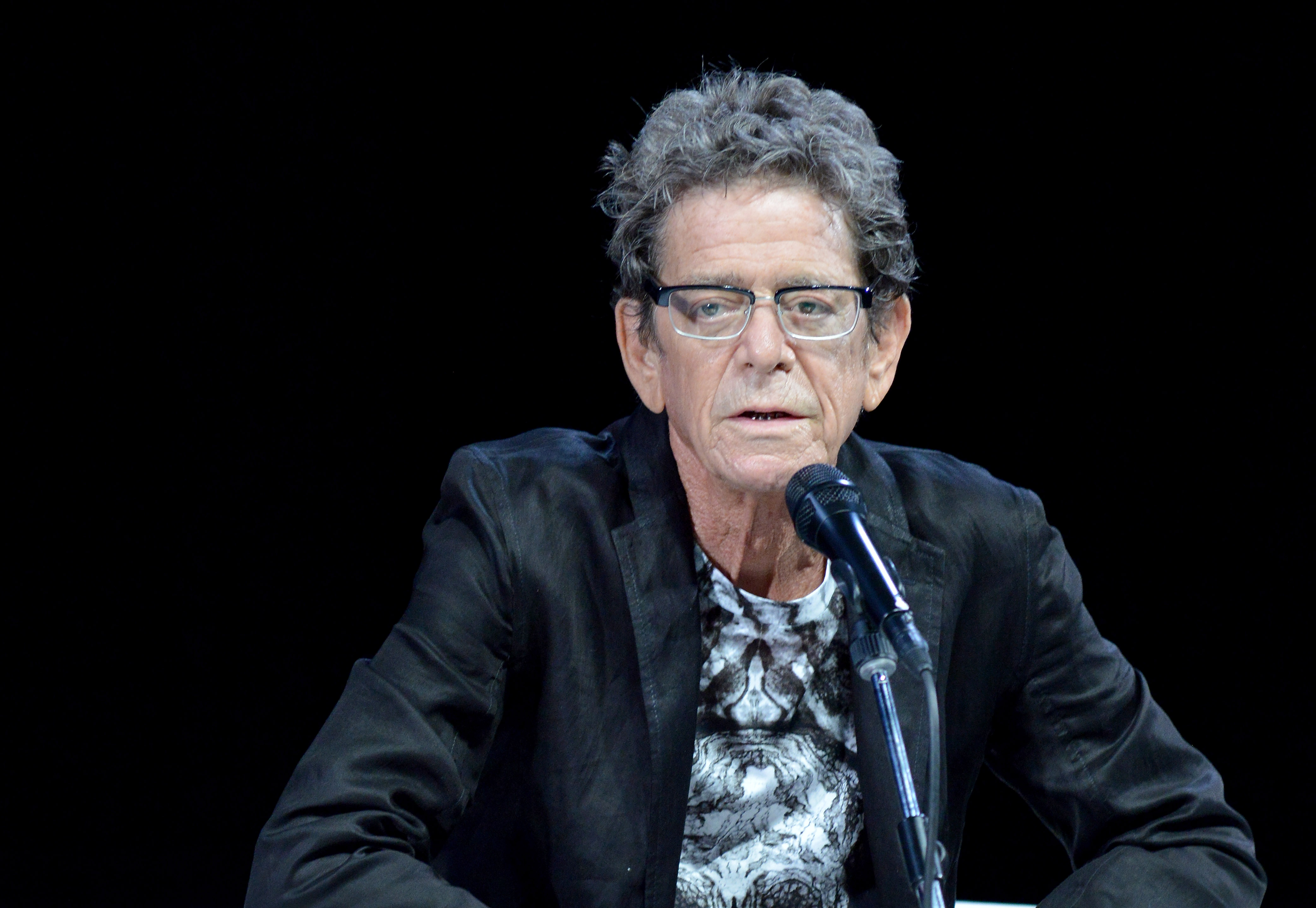 CANNES, FRANCE - JUNE 20:  Lou Reed attends the Grey Group Seminar during the Cannes Lions International Festival of Creat...