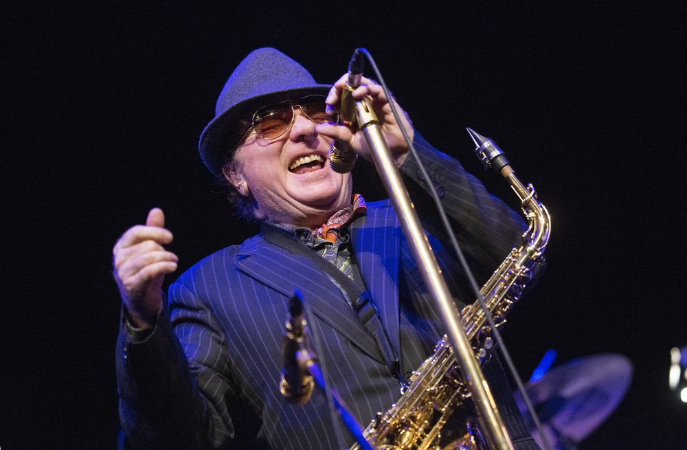 GLASGOW, UNITED KINGDOM - JANUARY 26: Van Morrison performs on stage at Celtic Connections Festival at Glasgow Royal Conce...