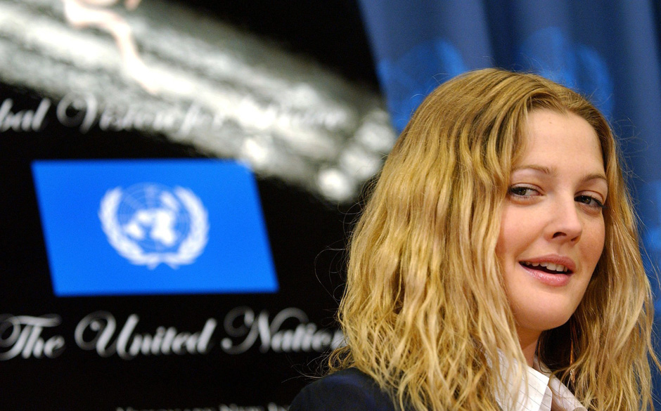 Die US-Schauspielerin  nimmt am 5.2.2004 im UN-Hauptquartier in New York am Start der Initiative "Artists for the U.N." te...