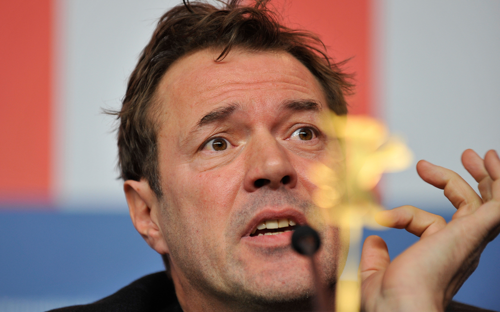 Der Schauspieler Sebastian Koch sitzt am Sonntag (08.02.2009) in Berlin wšhrend der Berlinale auf der Pressekonferenz zum...