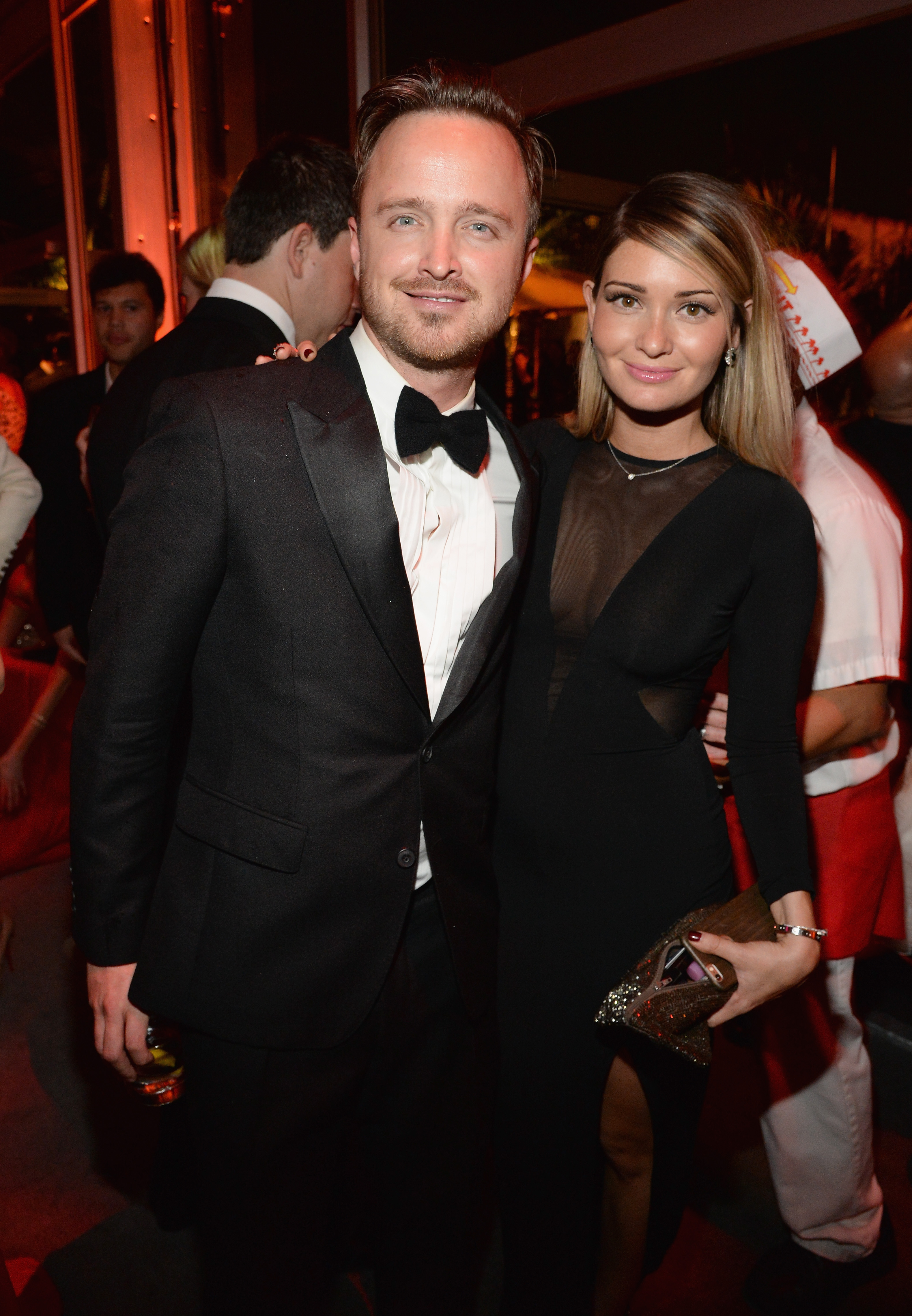 Aaron Paul und Lauren Parsekian